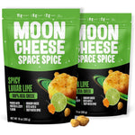 Moon Cheese Space Spice Spicy Lunar Lime front packaging view keto snack