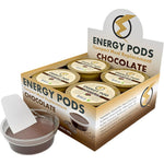 Energy Pods Chocolate Snack Fudge front view keto protein cup