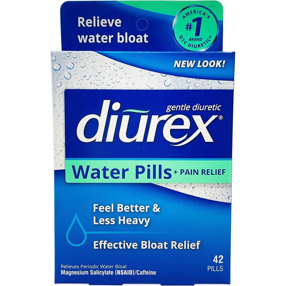 Diurex Water Pills, 42 Count Pills (Pack of 3)