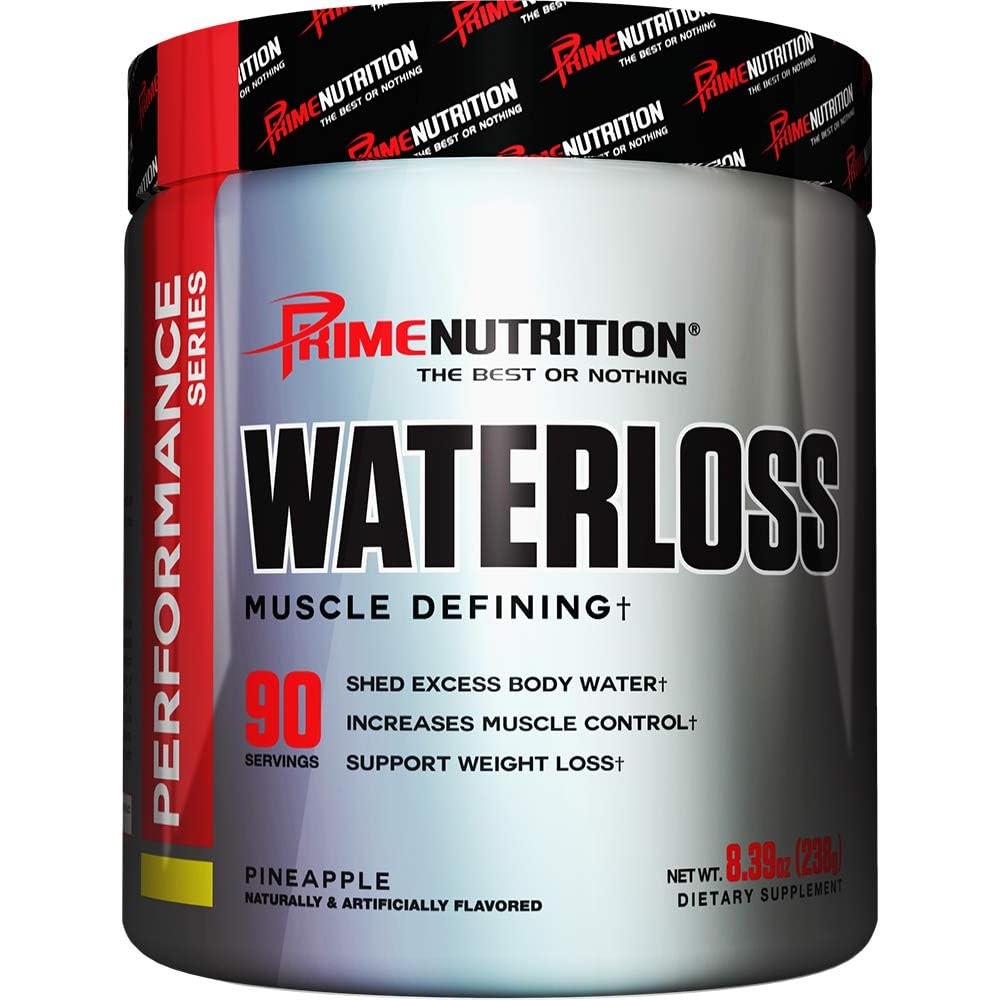 Water Loss | Prime Nutrition | Muscle Defining | 90 Servings | 238 Grams | Pineapple