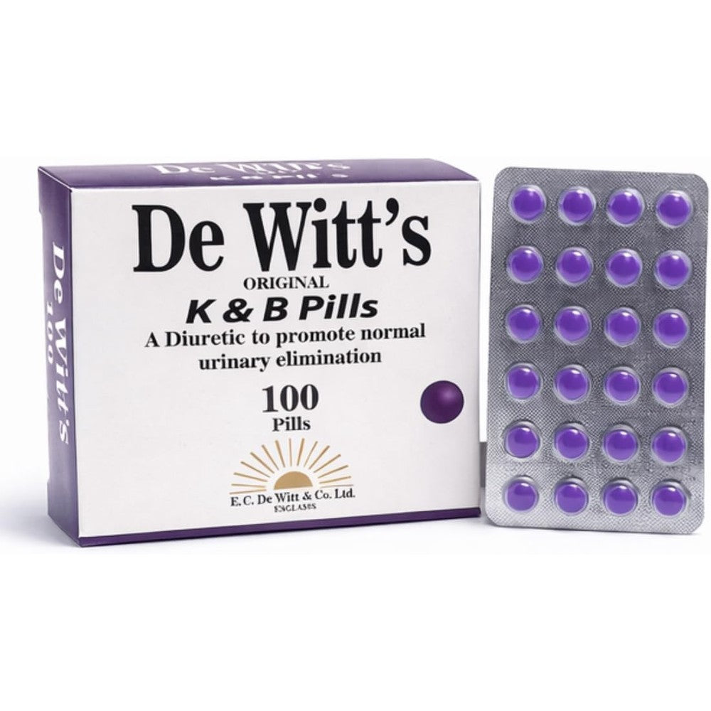 DeWitt's Original K&B Pills A Diuretic to Promote Normal Urinary Elimination