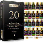 MAYJAM 20 Piece Essential Oil Gift Set front view aromatherapy oils