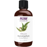 NOW Foods Eucalyptus essential oil 4 oz for aromatherapy diffuser use