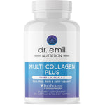 Dr. Emil Nutrition Women’s Multi Collagen 90 Capsules front view bottle for premium skin and hair health.