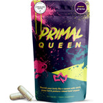 Primal Queen Female Optimized Beef Organ Superfood 60 Capsules pouch front view showing product branding