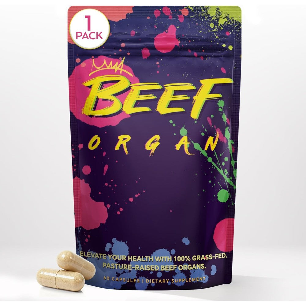 VoloZionX Women’s Beef Organ Supplement front view bottle