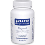 Pure Encapsulations Thyroid Support Complex 60 capsules front view bottle showing premium USA imported packaging.
