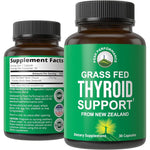 Peak Performance Raw Desiccated Thyroid Health Supplement 30 Capsules front view showcasing packaging.