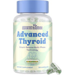 Thyro8 Quorinthiumax Advance Thyroid Support Supplement 120 capsules front bottle view for women metabolic health.