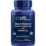 Life Extension Bone Restore with Vitamin K2 bottle front view
