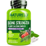 Naturelo Bone Strength plant based calcium supplement front view