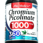 FITO Medic'S Lab Chromium Picolinate 360 tablets front view bottle packaging