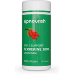 UpNourish Liposomal Berberine 1000mg front view bottle for metabolic health support