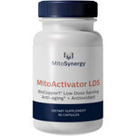 MitoSynergy MitoActivator BioCopper 1 Low Dose 120 Capsules front view showcasing product bottle packaging.