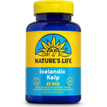 Nature's Life Icelandic Kelp 41mg tablet bottle front view