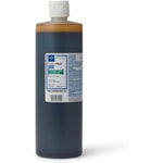 Medline Povidone Iodine Prep Solution 10% Antiseptic Liquid front view bottle