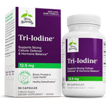 Terry Naturally Tri Iodine 12.5mg Thyroid Health Supplement front view