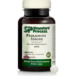 Standard Process Prolamine Iodine 180 Tablets front view bottle for thyroid support.