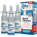 CofixRx Povidone Iodine Nasal Cleanse Spray front packaging view