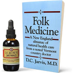 J. Crow's Lugol's 2% Iodine and Folk Medicine book bundle front view