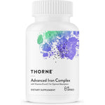 Thorne Advanced Iron Complex 60 Capsules front view premium dietary supplement