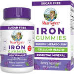 MaryRuth Organics Iron and Vitamin C Gummies front bottle view