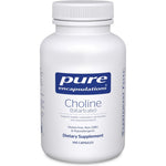 Pure Encapsulations Choline Bitartrate 275 mg front view