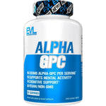Evlution Nutrition Alpha GPC 600mg bottle front view