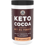 Left Coast Performance Keto Cocoa front view sugar free hot chocolate