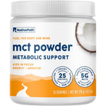 NativePath MCT Oil Powder Supplement container front view