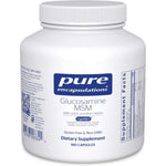 Pure Encapsulations Glucosamine MSM bottle front view joint support supplement