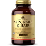 Solgar Skin Nails And Hair Advanced MSM Formula 120 Tablets front bottle view