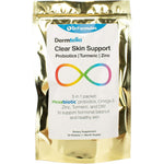 DrFormulas Dermtella Clear Skin Support Packs front view box displaying 30 day supply text