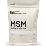 Human Improvement Pure MSM Powder 240g front pouch view