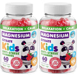 Dr. Moritz Sugar Free Magnesium Citrate Calm Gummies front view showing the product packaging and raspberry flavor label.