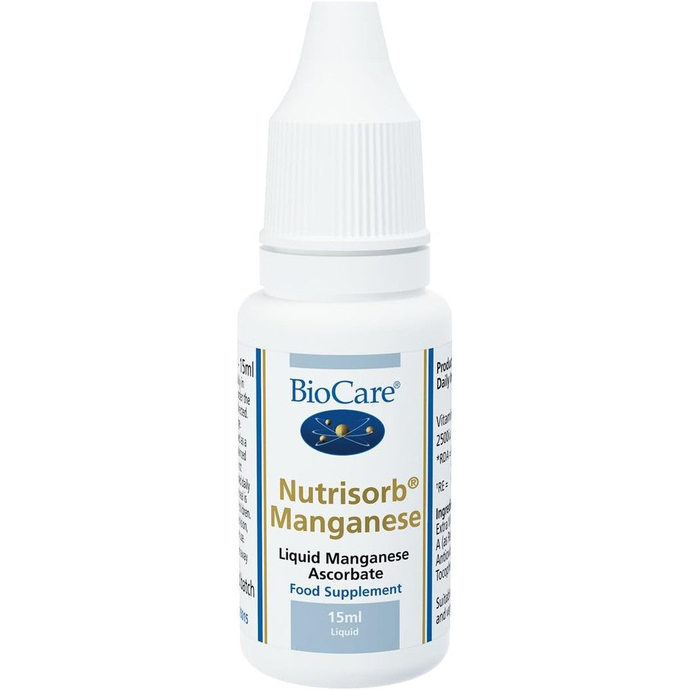 (10 Pack) - Biocare - Nutrisorb Manganese | 15ml | 10 Pack Bundle