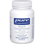 Pure Encapsulations Muscle Cramp and Tension Formula 60 capsules front bottle view