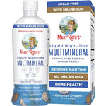 MaryRuth Organics Nighttime Liquid Multimineral front view bottle for natural sleep support