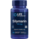 Life Extension Silymarin Milk Thistle Extract front bottle view for liver health
