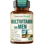 Vimerson Health Mens Methylated Multivitamin front view packaging bottle for daily men health