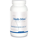Biotics Research Multi Mins 360 Tablets front bottle view showing full spectrum bioavailable multimineral supplement label