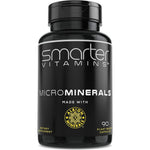SmarterVitamins Zinc Glycinate Albion bottle front view for high absorption mineral support