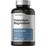 Horbäach Potassium Magnesium 240 Capsules front view bottle premium mineral complex