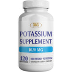 Health Lfe Potassium Bicarbonate 1020mg supplement front bottle view