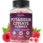 Soochic Potassium Citrate 1200mg Gummies front view bottle for muscle health