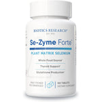Biotics Research Se-Zyme Forte 100 tablets front view whole food selenium supplement