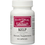 Ecological Formulas Kelp with Natural Selenium Iodine front view bottle for thyroid health