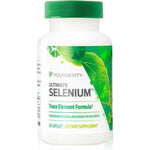 Youngevity Ultimate Selenium 90 capsules front view bottle showing antioxidant support benefits