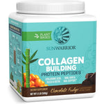 Sunwarrior Vegan Collagen Builder Chocolate 500g front view