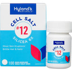 Hyland's Naturals Cell Salt Number 12 Silicea 6X bottle front view